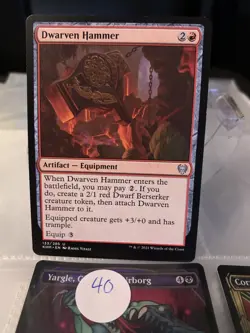 Dwarven Hammer [Kaldheim] Magic MTG - Image 1