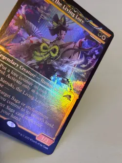 Satsuki, the Living Lore (Showcase) Kamigawa: Neon Dynasty Foil - Pack Fresh - Image 5