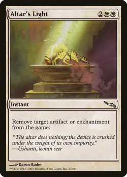 Altar's Light [Mirrodin] Magic MTG - Image 1