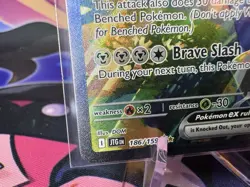 Hop's Zacian ex 186/159 Special Illustration Rare Journey Together Pokemon NM - Image 5