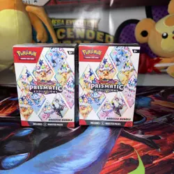 Pokemon Prismatic Evolutions Booster Bundle 6 Packs, X2 Bundles, Sealed - Image 1