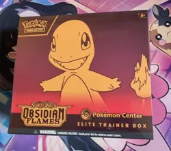 Obsidian Flames Pokemon Center Elite Trainer Box - Factory Sealed - Image 2