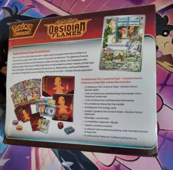 Obsidian Flames Pokemon Center Elite Trainer Box - Factory Sealed - Image 3