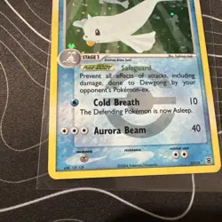 Dewgong - 3/112 Fire Red & Leaf Green Reverse Holo Rare Pokemon - NM - Image 4