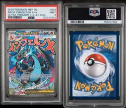 2025 POKEMON MEP EN PSA 9 MEGA CHARIZARD X EX ULTRA PREMIUM COLLECTION 023 - Image 3