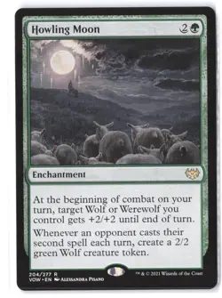 Howling Moon #204 Innistrad: Crimson Vow NM - Image 1