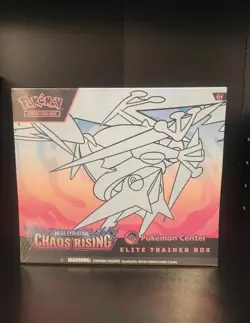 Pokemon TCG Chaos Rising Pokemon Centre ETB SEALED - Image 1