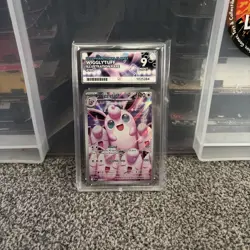 Wigglytuff 105/094 Ace Mint 9 Pokemon Phantasmal Flames Illustration Rare - Image 1