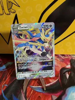Pokemon TCG Zacian VSTAR 096/159 Crown Zenith Ultra Rare SWSH - Image 1