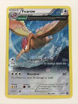 Pokemon TCG Fearow XY57 Δ Evolution Promo Holo XY English - Image 1