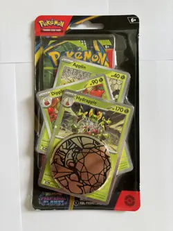 Pokemon TCG Phantasmal Flames Checklane Blister Hydrapple Promo - New and Sealed - Image 1