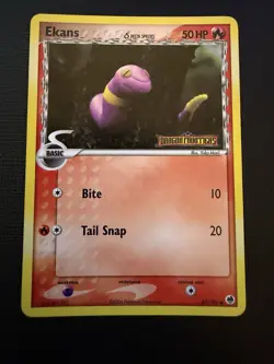Ekans (Delta Species) #47/101 - EX Dragon Frontiers Reverse Holo 2006 Pokemon - Image 1