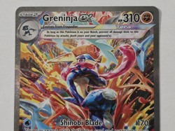 Pokemon Greninja ex SIR Twilight Masquerade 214/167 NM+ - Image 2