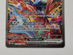 Pokemon Greninja ex SIR Twilight Masquerade 214/167 NM+ - Image 3