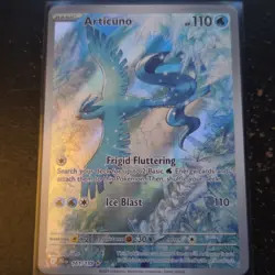 Pokemon TCG Articuno 161/159 Sv09 Journey Together Illustration Rare Holo - Image 1