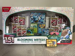 Pokemon TCG: Scarlet & Violet 151 Blooming Waters Premium Collection Box! New! - Image 1