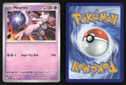 Mewtwo 59/142 Uncommon Stellar Crown Pokemon Moderately Played - Image 3