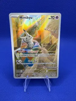 Mimikyu SVP075 Pokemon Center Stamp Black Star Promo SVP EN 075 Pokemon - Image 1