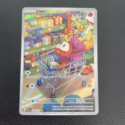 Fuecoco | 201/193 | Paldea Evolved | Pokemon TCG | Illustration Rare - Image 1