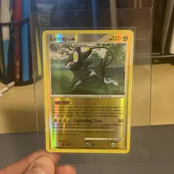 Nintendo Pokemon TCG Regice Holo Rare and Luxray Holo Reverse - Image 5