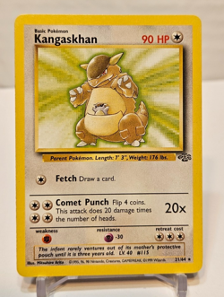 Kangaskhan 21/64 Rare Unlimited Jungle Pokemon 1868 - Image 1