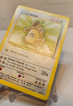 Kangaskhan 21/64 Rare Unlimited Jungle Pokemon 1868 - Image 3