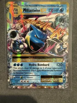 M Blastoise EX 22/108 - Pokemon XY - Ultra Rare - Pokemon TCG (NM/LP) - Image 1