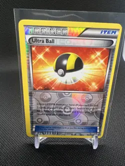 2012 Pokemon - Black & White: Dark Explorers Ultra Ball #102/108 Reverse Holo - Image 1