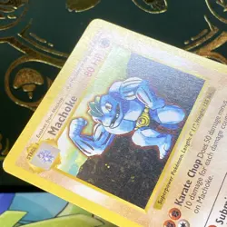 Machoke 1999 Pokemon Game Shadowless Base Set #34/102 MP - Image 3
