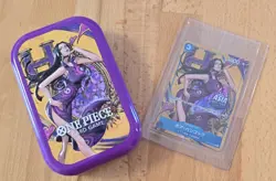 Boa Hancock OP13-051A R Sealed Mini-tin Pack Set vol.3 One Piece CCG ASIA Japan - Image 1