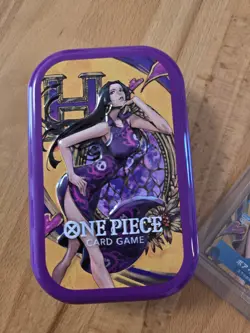 Boa Hancock OP13-051A R Sealed Mini-tin Pack Set vol.3 One Piece CCG ASIA Japan - Image 2