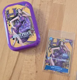 Boa Hancock OP13-051A R Sealed Mini-tin Pack Set vol.3 One Piece CCG ASIA Japan - Image 4