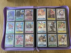One Piece TCG Binder Bundle of Alt Arts, Rares, Leaders, Uncommons, Commons Bulk - Image 3