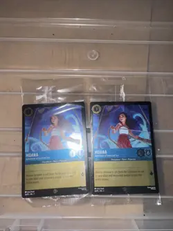Moana - Adventurer of Land and Sea 26 Disney Lorcana Promo Cards Cold Foil - Image 1
