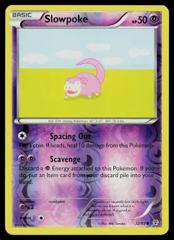 Pokemon Card - Slowpoke Generations 32/83 Reverse Holo Common - Image 1