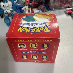 1999 Pokemon CHARIZARD 23k Gold Plated Trading Card Burger King Red Box - Image 3