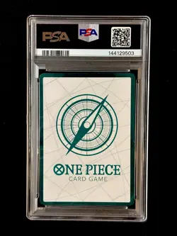 One Piece Marshall D. Teach PRB02 PSA 10 Gold Don One Piece Card - Image 2