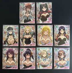 Lot of 30 Cards - Genki Parade 2 + 3 - N, R - Goddess Story Waifu - Rem - Asuna - Image 2