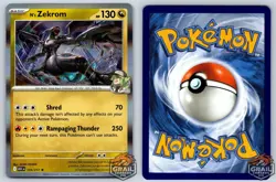 N's Zekrom 155/217 Ascended Heroes Near Mint Holo Pokemon Card - Image 3