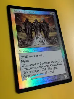 Ageless Sentinels. Wall. MTG Card.Scourge. Old Border FOIL. - Image 4