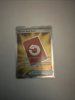 Full Art Special Red Card English Pokemon 113/086 NM Chaos Rising - Image 2