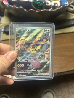Pokemon Pikachu TCG Card 173/165 SV Scarlet & Violet 151 - Image 1
