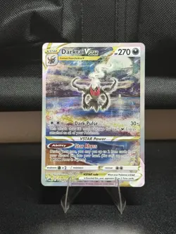 Darkrai VSTAR Crown Zenith: Galarian Gallery Holo Card GG50/GG70 NM/M Condition - Image 1