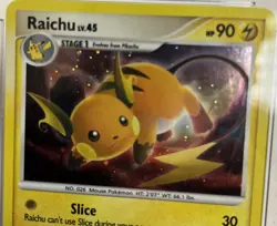 CGC 8.5 Raichu 2008 Stormfront 8/100 Holo Pokemon Card - Image 3