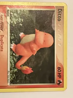 2005 DITTO EX Delta Species 61/113 MP - LP RAW PICS Pokemon - Image 2