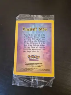SEALED Ancient Mew Promo Card from Pokemon The Movie 2000 - Image 2