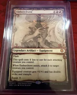 Wizards of the Coast Embercleave Special Guests 0077 Foil ENG Red Equipment - Image 1