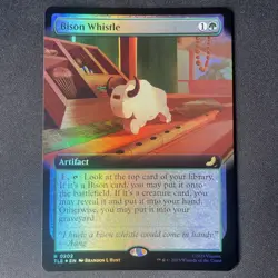 Bison Whistle 131 R Avatar: The Last Airbender: Eternal-Legal NM MTG FOIL - Image 1