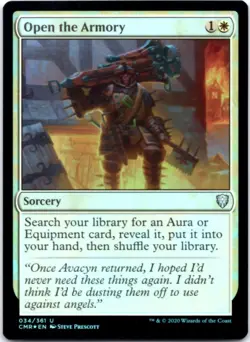 Open the Armory (Foil) Commander Legends, 34 NM - Image 1