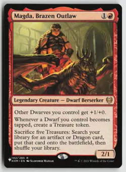 Magda, Brazen Outlaw LP 142/285 The List Reprints Magic: The Gathering - Image 1